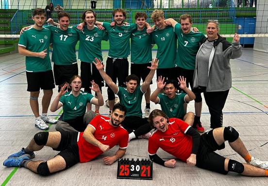 H3 nach Sieg gegen SG Volleys 3 ©2025 / SV Bayer